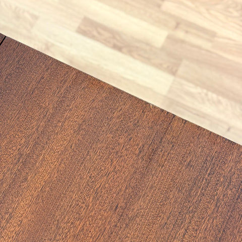 Dining table with 3 extensions in mahogany, "Arne Vodder style", 1950s-60s, Denmark