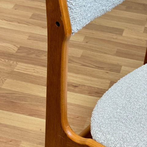 Oak dining chairs by Erik Buch, Set of 4 - Beyo Vintage