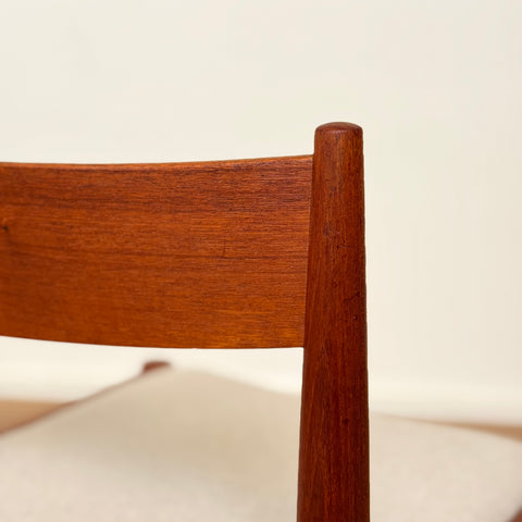 Set of 4 dining chairs in solid teak by Skovmand & Andersen, 1950s-60s, Denmark - Beyo Vintage
