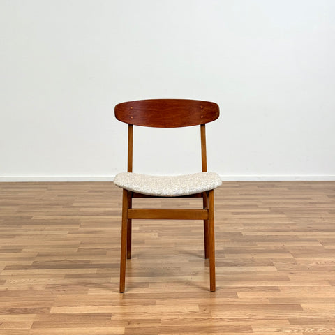 Set of 6 chairs made of teak & beech by Sax 1950s-60s, Denmark - Beyo Vintage