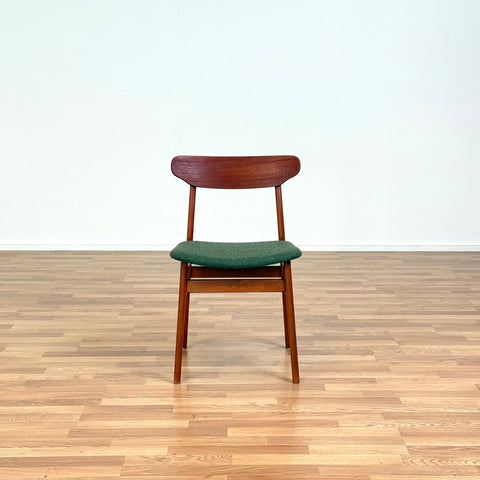 Set of 4 dining chairs in beech & teak by Farstrup, 1950s-60s, Denmark - Beyo Vintage