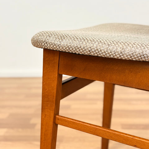 Set of 4 dining chairs in teak & beech, by Farstrup, 1950s-60s, Denmark