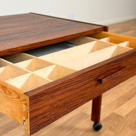 Side table by PBJ Mobler in teak, 1950s-60s, Denmark - Beyo Vintage