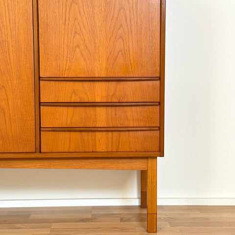 PRICE Highboard in teak, 1950s-60s, Sweden - Beyo Vintage