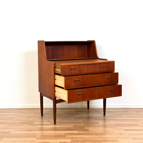 PRICE Secretary cabinet in teak, 1950s-60s, Denmark - Beyo Vintage