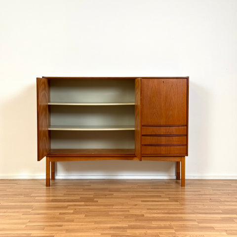 PRICE Highboard in teak, 1950s-60s, Sweden - Beyo Vintage