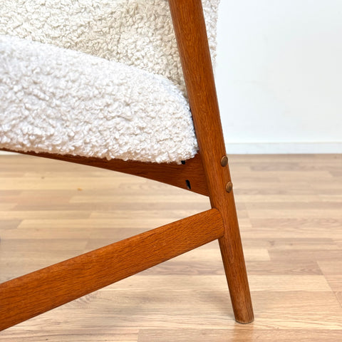 PRICE Armchair in teak by Alf Svensson, 1950s-60s, Sweden - Beyo Vintage