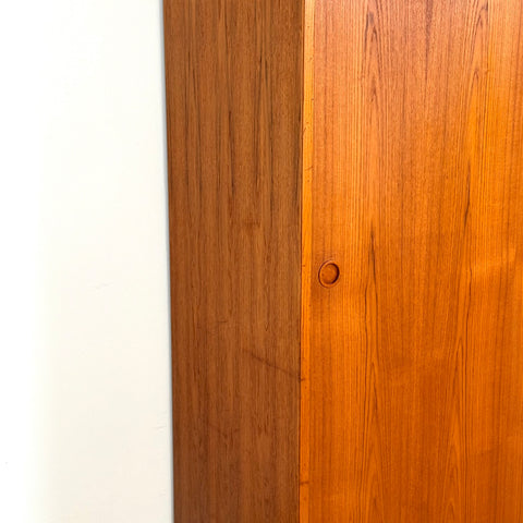 Large wardrobe in teak, 1960s-70s, Denmark - Beyo Vintage