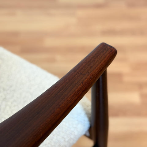 Set of 6 dining chairs in teak & beech by Thomas Harlev for Farstrup, model 213, 1950s-60s, Denmark