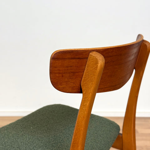 Set of 6 chairs made of teak & beech by Findahl Møbelfabrik, 1950s-60s, Denmark - Beyo Vintage