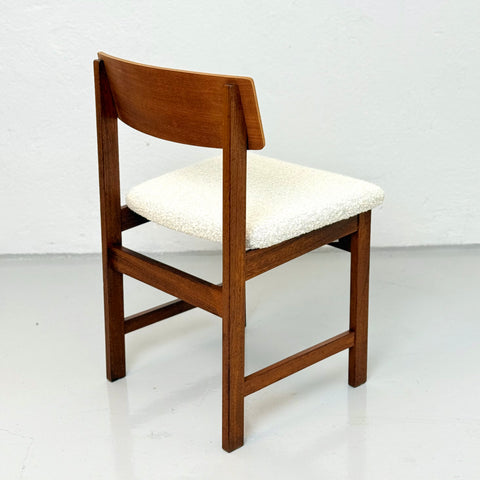 Set of 6 dining chairs in teak, 1950s-60s, Denmark - Beyo Vintage