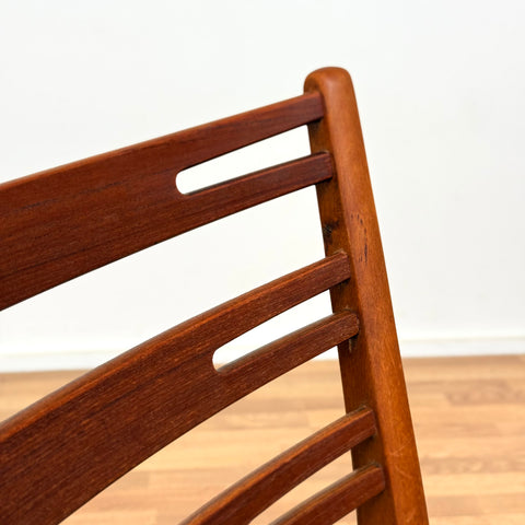 Set of 6 dining chairs in teak, 'model 219', by Farstrup, 1960s, Denmark - Beyo Vintage