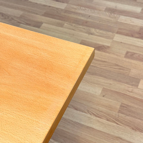 Dining table with extensions in beech by Gangso møbler, 1950s-60s, Denmark - Beyo Vintage