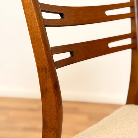 Set of 6 dining chairs 'model 219' in teak and beech by Farstrup, 1950s-60s, Denmark - Beyo Vintage