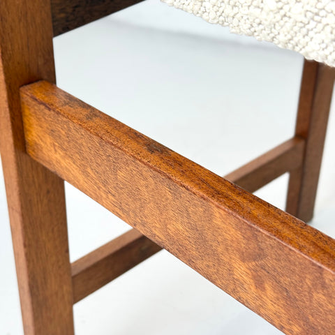 Set of 6 dining chairs in teak, 1950s-60s, Denmark - Beyo Vintage