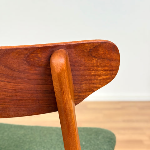 Set of 4 dining chairs in beech & teak by Farstrup, 1950s-60s, Denmark - Beyo Vintage