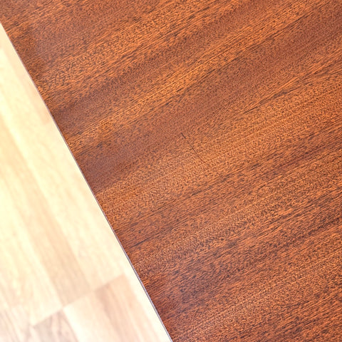 Dining table with 3 extensions in mahogany, "Arne Vodder style", 1950s-60s, Denmark