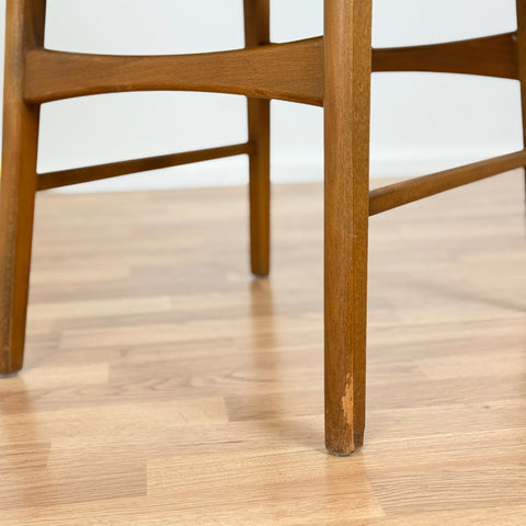 Set of 2 chairs in teak and beech, 1950-60s, Denmark - Beyo Vintage