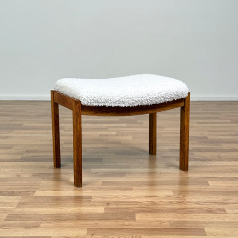 Stool in oak, 1950s-60s - Beyo Vintage