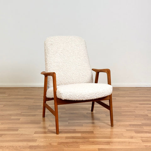 PRICE Armchair in teak by Alf Svensson, 1950s-60s, Sweden - Beyo Vintage