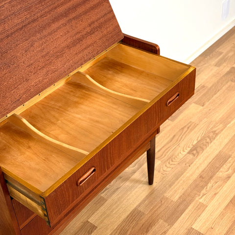 PRICE Secretary cabinet in teak, 1950s-60s, Denmark - Beyo Vintage