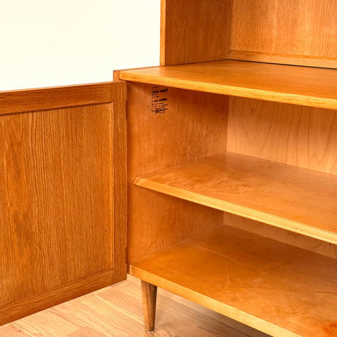 Bookshelf in oak by Troeds, model 'Domimonte', designed by Nils Jonsson, 1960s-70s, Sweden