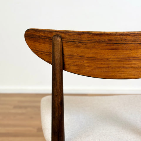 Set of 4 chairs made of Santos rosewood by EW Bach for AS Skovby Møbelfabrik, 1950s-60s, Denmark - Beyo Vintage