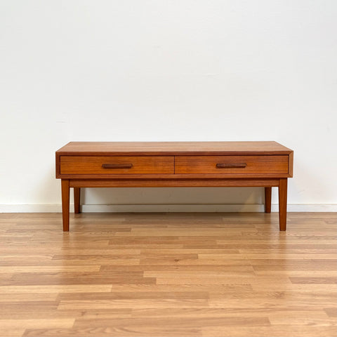 Halltable in teak, 1950s-60s, Sweden - Beyo Vintage