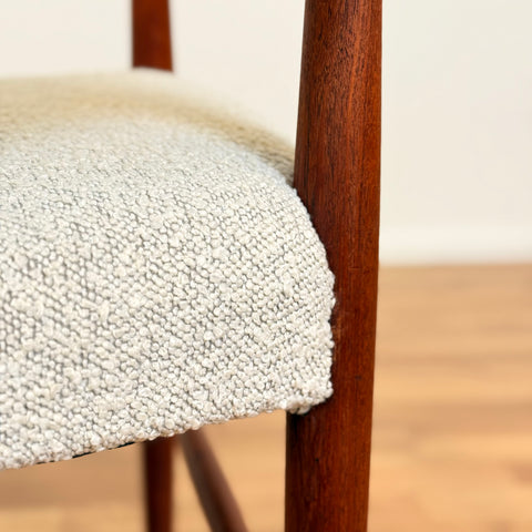 Armchair in solid teak 'model 223' by Kurt Olsen for Slagelse Möbelverk, 1960s-70s Denmark