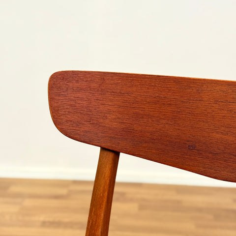 Set of 6 dining chairs in teak & beech by Findahl, 1950s-60s, Denmark
