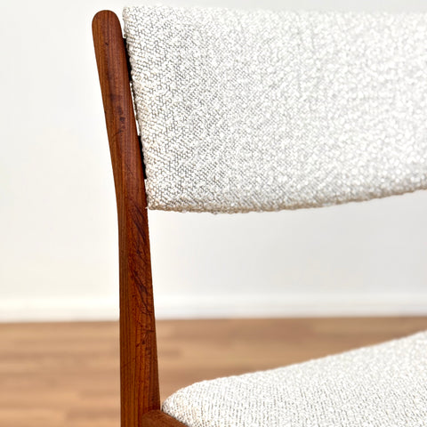 Set of 4 dining chairs in teak by Poul Volther for Frem Rojle, 1950s-60s, Denmark - Beyo Vintage