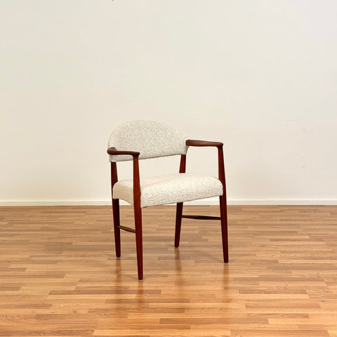 Armchair in solid teak 'model 223' by Kurt Olsen for Slagelse Möbelverk, 1960s-70s Denmark
