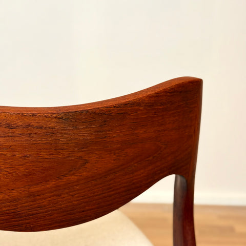 Set of 6 dining chairs in teak designed by Niels O. Moller, model '71', 1950s-60s, Denmark