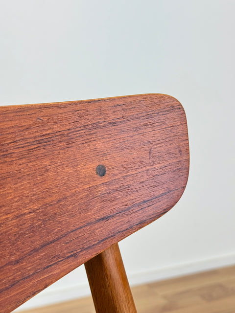 Single chair made of teak and beech by Findahl möbelfabrik, 1950s-60s, Denmark - Beyo Vintage