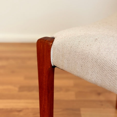 Set of 6 dining chairs Niels O. Moller, model '71', in teak, 1950s-60s, Denmark