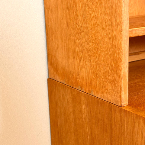 Bookshelf in oak by Troeds, model 'Domimonte', designed by Nils Jonsson, 1960s-70s, Sweden