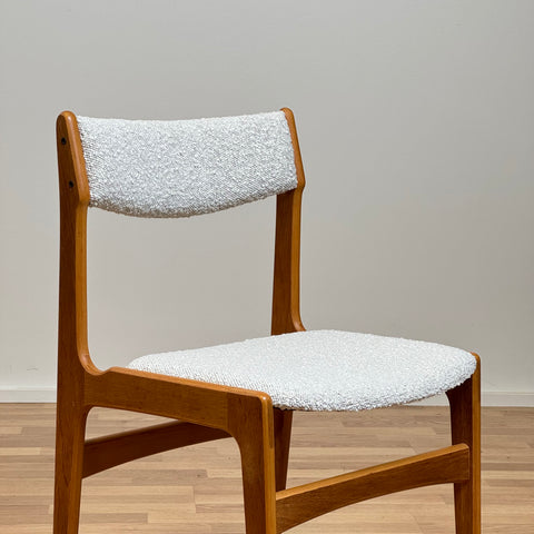 Oak dining chairs by Erik Buch, Set of 4 - Beyo Vintage