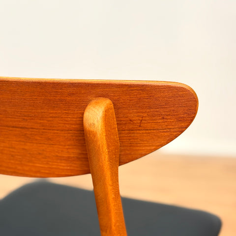 Set of 4 dining chairs, model 210, in teak, by Farstrup, 1950s-60s, Denmark