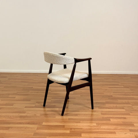 Set of 6 dining chairs in teak & beech by Thomas Harlev for Farstrup, model 213, 1950s-60s, Denmark