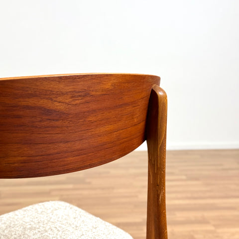 Set of 6 chairs made of teak & beech by Sax 1950s-60s, Denmark - Beyo Vintage