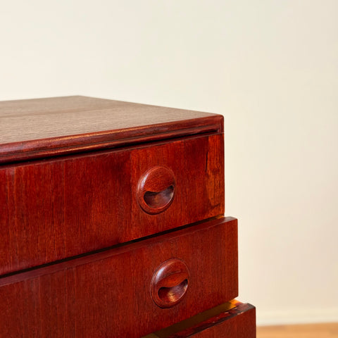 Chest of drawers in teak, Denmark