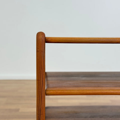 Trolley in solid teak wood, 1970s, Denmark - Beyo Vintage