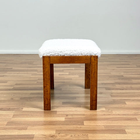 Stool in oak, 1950s-60s - Beyo Vintage
