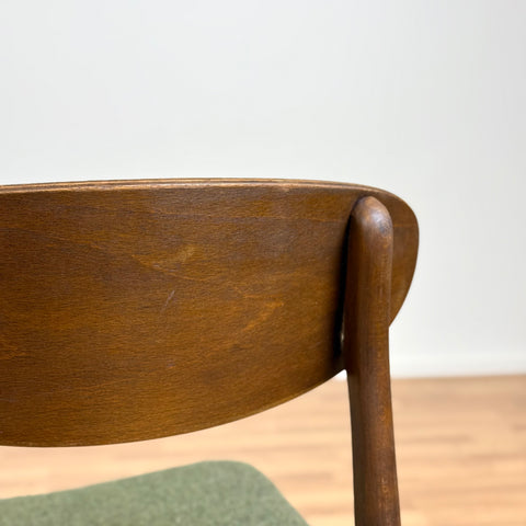 Set of 6 dining chairs in teak and beech, model Boel, Ikea, 1960s, Sweden - Beyo Vintage