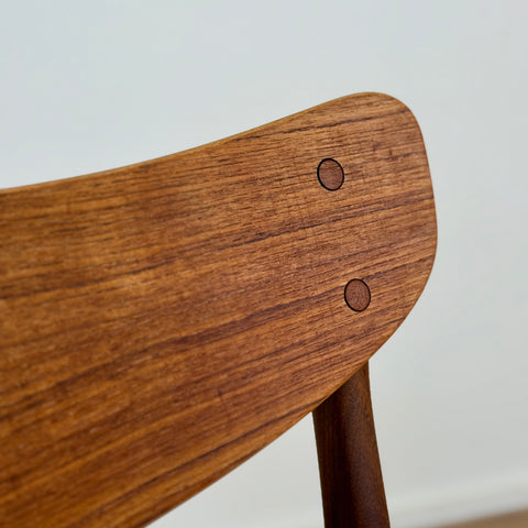 Single chair made of teak and walnut, 1950s-60s, Denmark - Beyo Vintage