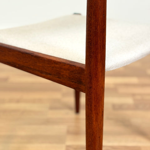 Set of 4 dining chairs in solid teak by Skovmand & Andersen, 1950s-60s, Denmark - Beyo Vintage