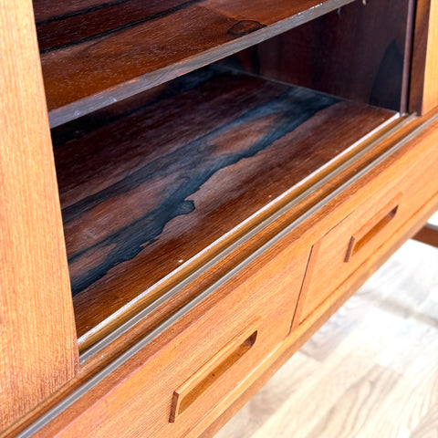 Highboard in teak by P. Westergaard Møbelfabrik, 1950s-60s, Denmark - Beyo Vintage