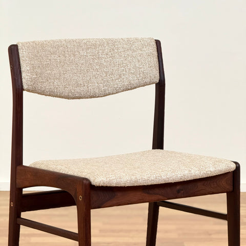 Set of 6 chairs in solid wood, 1950s-60s, Denmark - Beyo Vintage