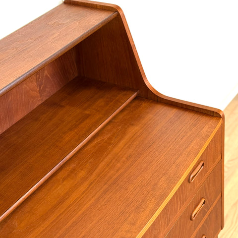 PRICE Secretary cabinet in teak, 1950s-60s, Denmark - Beyo Vintage