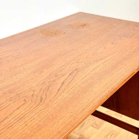 Writing desk in teak, 1950s-60s, Denmark - Beyo Vintage